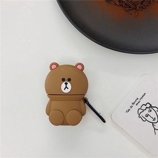case AirPods 1/2 hình gấu Brown và thỏ Cony