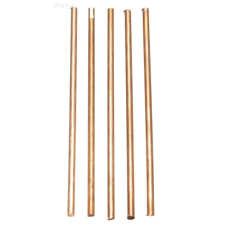 Bộ 5 Thanh Đồng Tròn Đường Kính 3mm Dài 100mm Chuyên Dụng