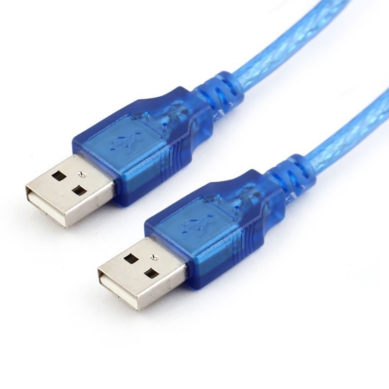 Dây Cáp USB 2 đầu đực  dài 30cm, 60cm, 1.5m cho Box HDD, fan laptop,  và các thiết bị khác...
