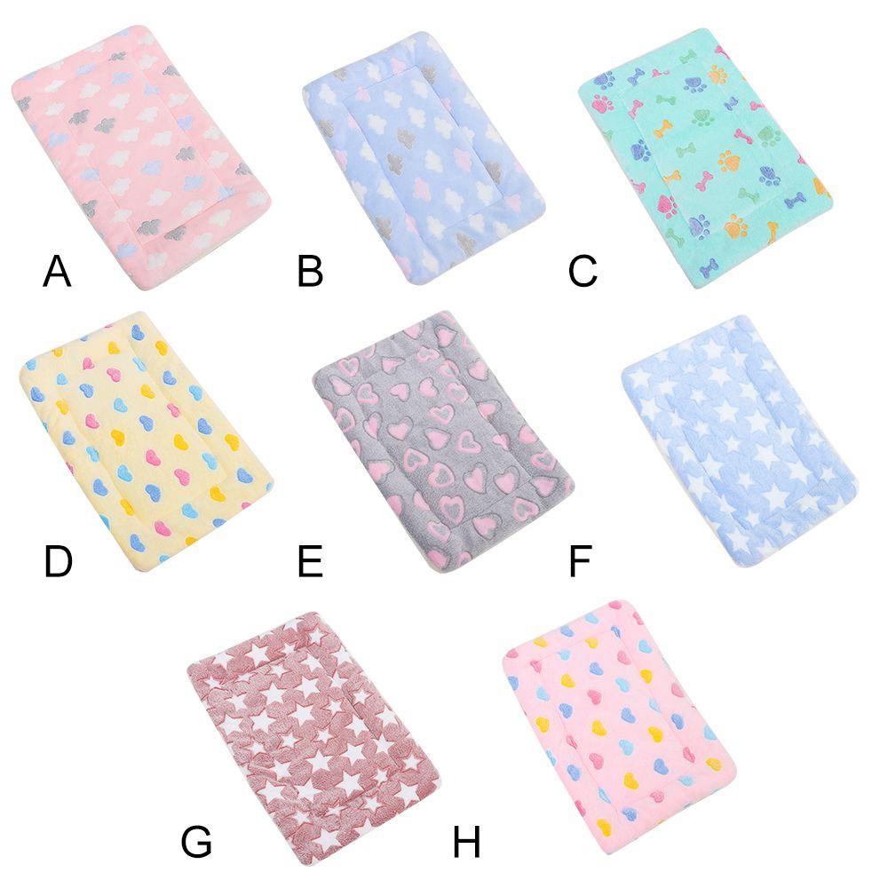 Đệm ngủ thú cưng KUNHEV vải flannel mềm mại tiện dụng