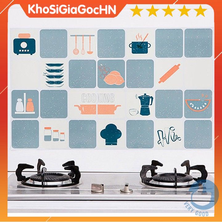 Giấy dán bếp cách nhiệt hàng cao cấp