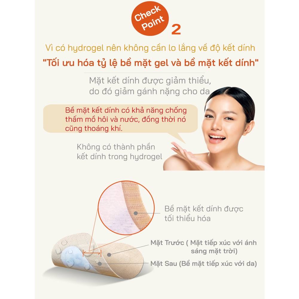 Miếng Dán Chống Nắng &Make Bảo Vệ Da Mặt Chống Tia UV, Dành Cho Thể Thao Ngoài Trời Golf v.v...