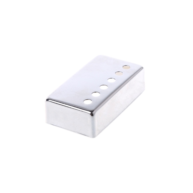 Vỏ Bọc Pickup Humbucker 6 Lỗ Màu Bạc 50 52 Bằng Đồng Cho Đàn Guitar Điện