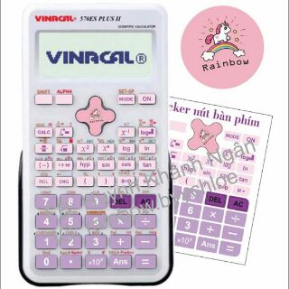 Sticker dán nút casio850/vinacal