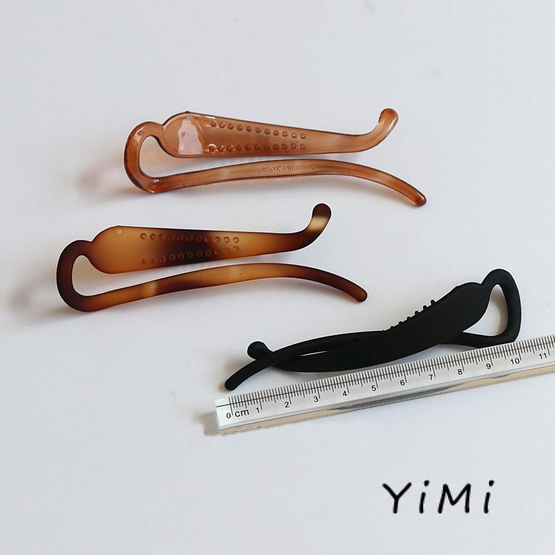 【Yimi.Vn】Kẹp Tóc Đuôi Ngựa Xoắn Co Giãn Kiểu Xoắn Ngang
