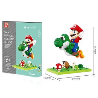 Đồ Chơi Lắp Ráp Nhân Vật Mario 3d Cỡ Lớn