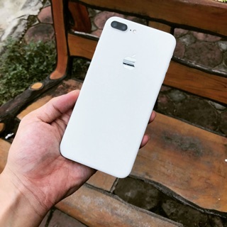 Dán skin iphone 7plus màu trắng tinh khôi
