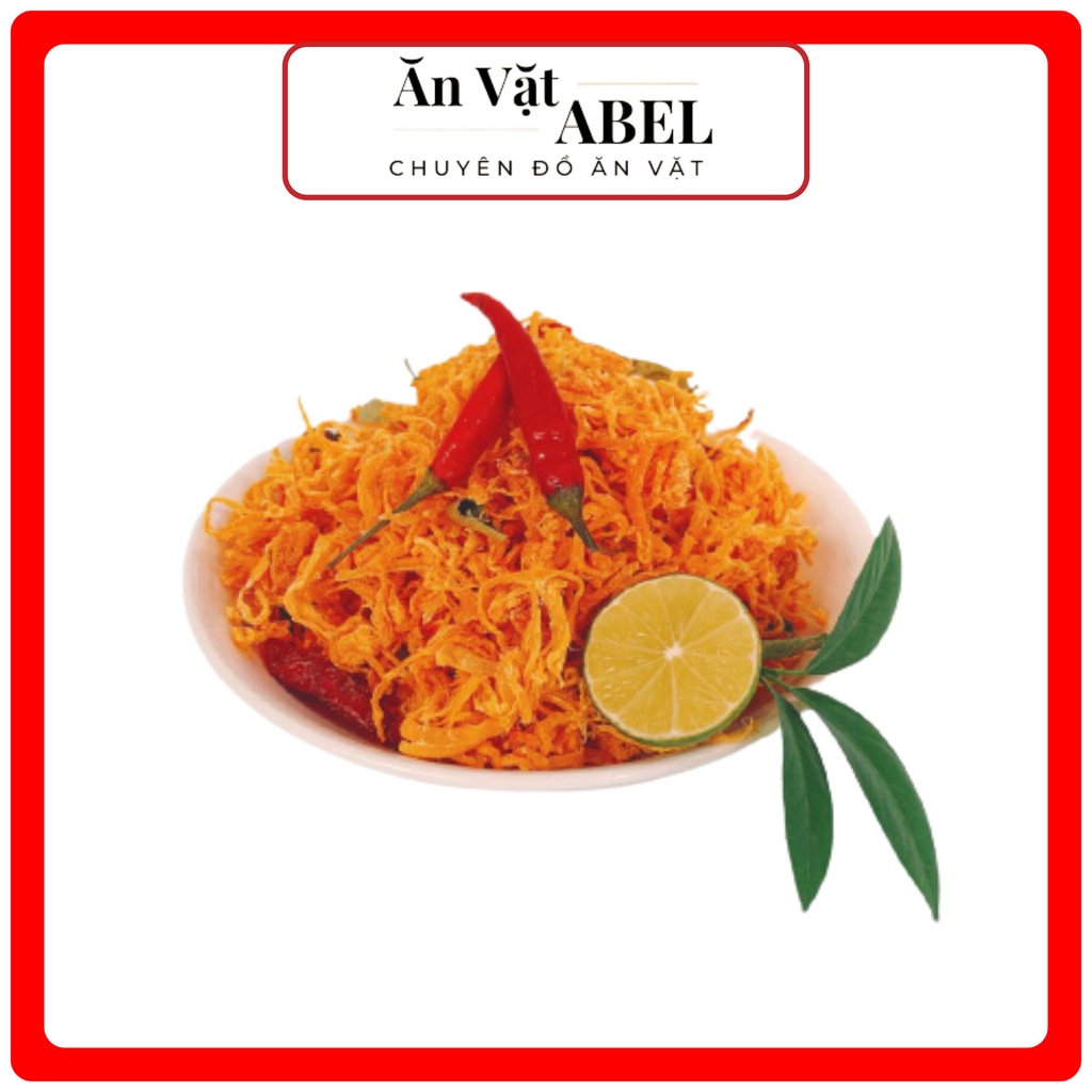 [Mã GROXUAN1 giảm 8% đơn 150K] Khô gà lá chanh xé cay 100g , Gà khô siêu ngon , Ăn Vặt ABEL | BigBuy360 - bigbuy360.vn