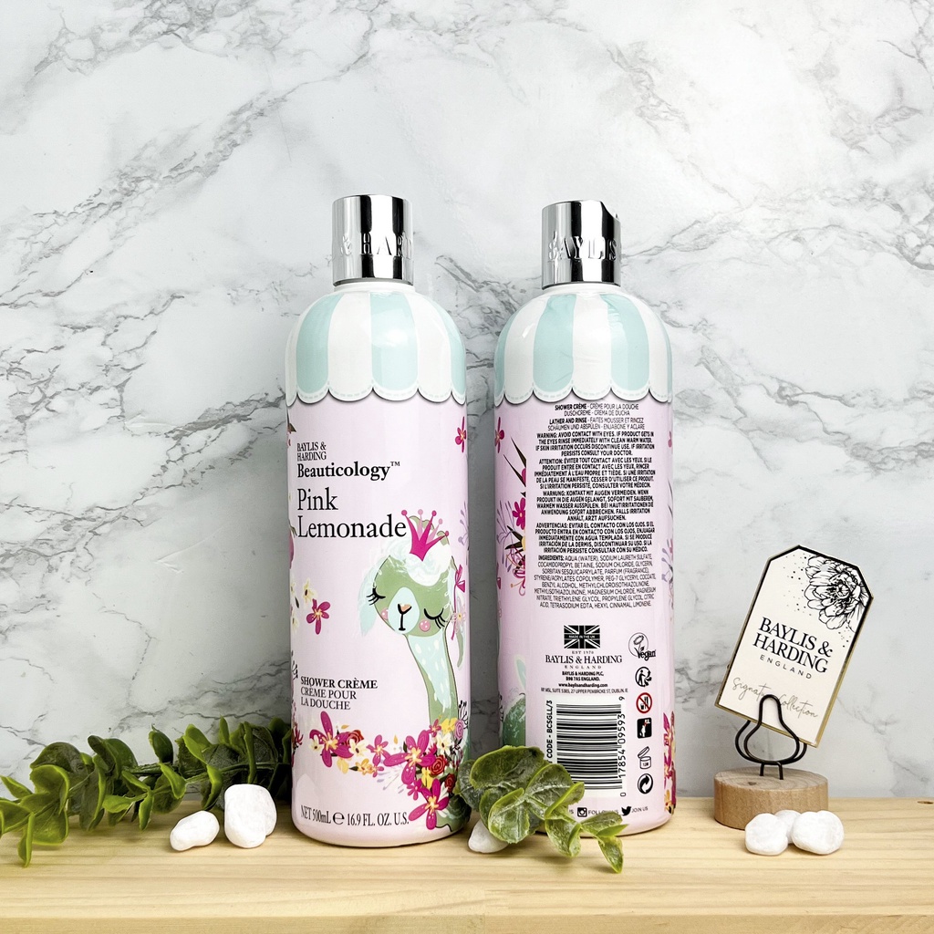 Sữa tắm gội cho bé hương chanh đào Baylis &amp; Harding 500ml