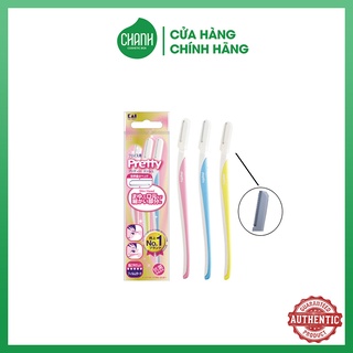 Set 3 dao cạo lông mặt kai pretty da nhạy cảm