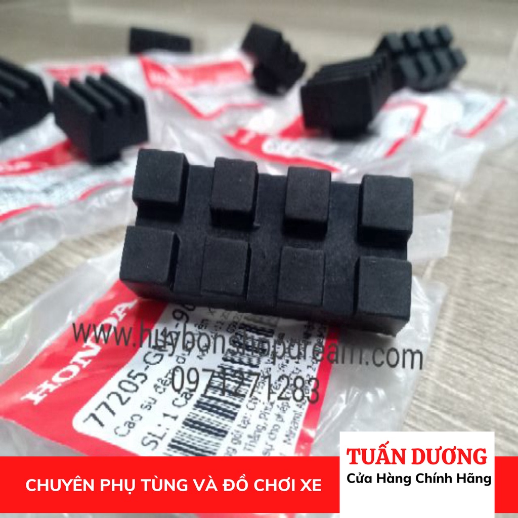 Bộ cao su đệm yên xe Dream - lắp được cho dream việt và dream thái các đời