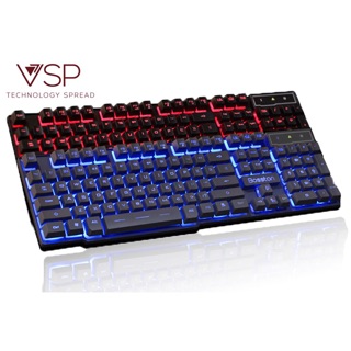 Bàn phím Giả Cơ LED chuyên game Bosston 803
