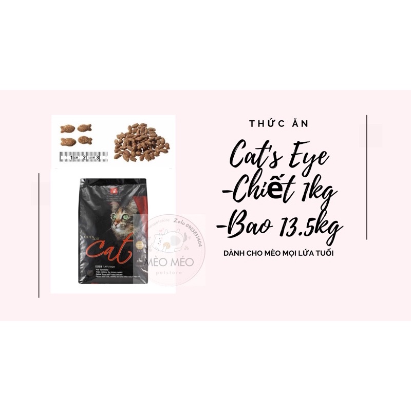 Thức ăn Cat's eye túi 1kg