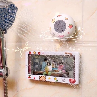 HỘP ĐỰNG ĐIỆN THOẠI CHỐNG NƯỚC CẢM ỨNG + LOA MINI