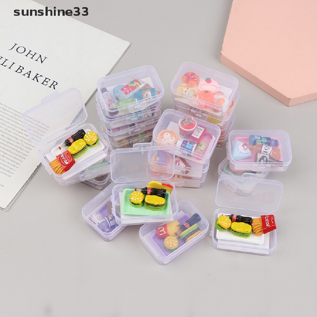 Bộ 5 Chai Nước Uống Mini Tỉ Lệ 1: 12 Dễ Thương Dùng Trang Trí Nhà Búp Bê