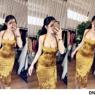 Đầm body hở ngực sexy