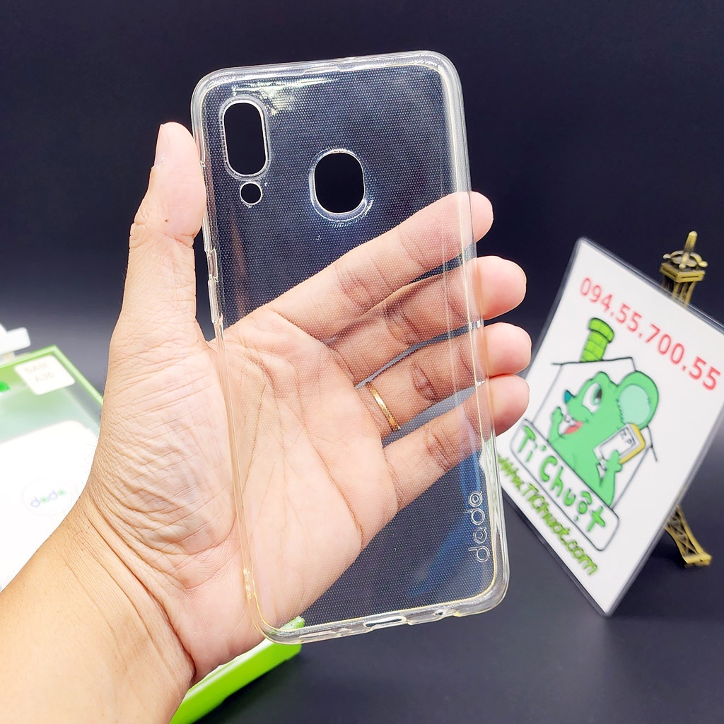 [Ảnh Thật] Ốp lưng Samsung A20/ A30 2019 DADA Dẻo Trong Suốt
