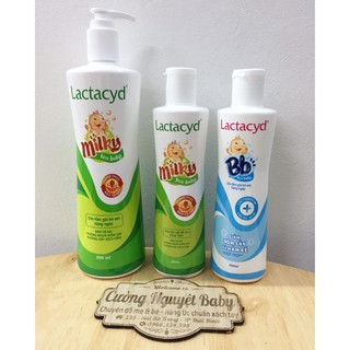 Sữa tắm gội Lactacyd Milky 250ml & 500ml - Lactacyd BB 250ml