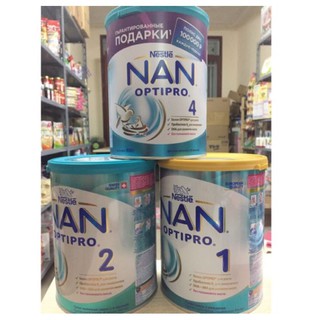 Sữa nan nga 400gr/800gr các số 1, 2, 3, 4