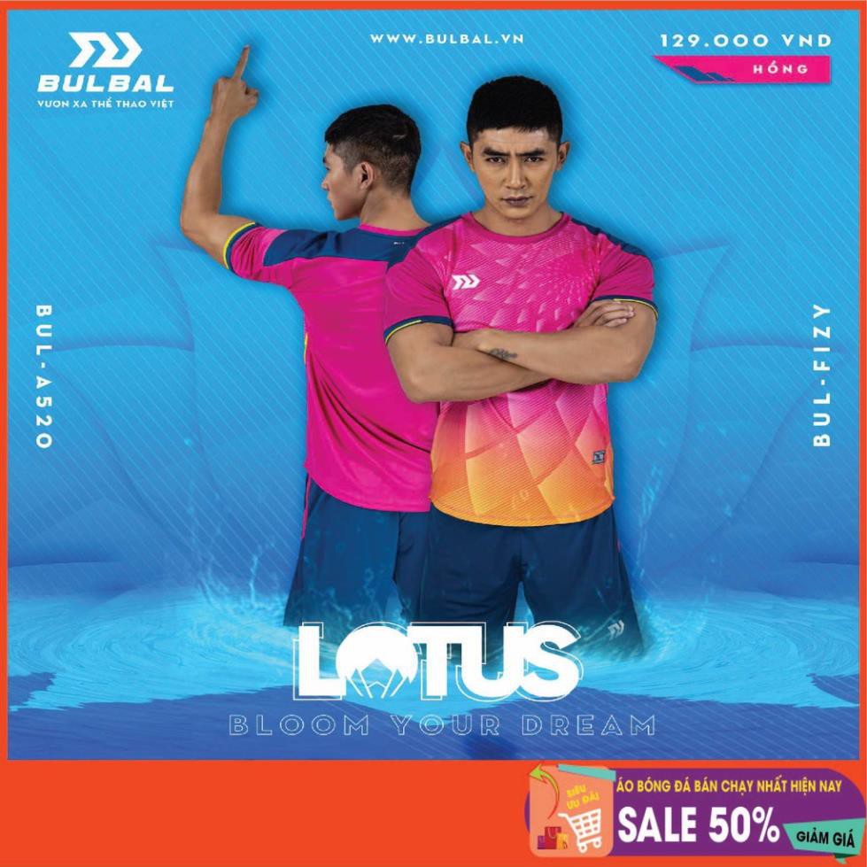 Bộ áo bóng đá không logo BulBal Lotus sẵn kho, giá tốt