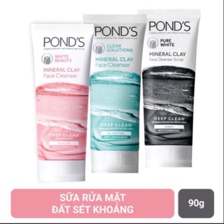 Sữa rửa mặt Pond's đất sét khoáng 90g