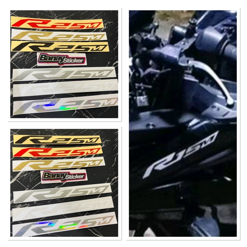 Miếng Dán Trang Trí Xe YAMAHA R15M R25M R15 R25 Chất Lượng Cao
