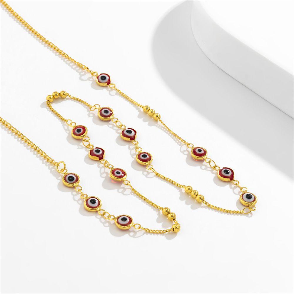 Dây Xích Đeo Hông Hình Mắt Quỷ Thời Trang Đi Biển Mùa Hè Cho Nữ