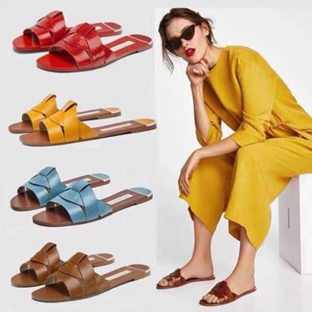 Dép Zara xuất nhiều màu
