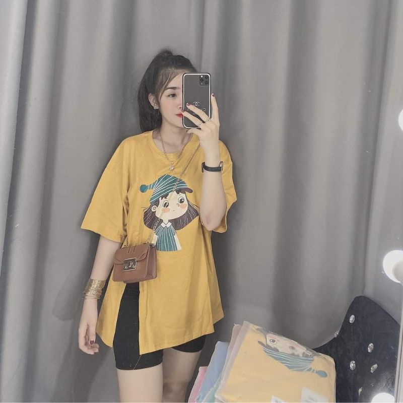 Đồ bộ nữ quần đùi ESHOP đồ bộ mặc nhà bigsize áo xẻ tà 1 bên quần thun gân đẹp dễ thương đi chơi ngủ cute DB39