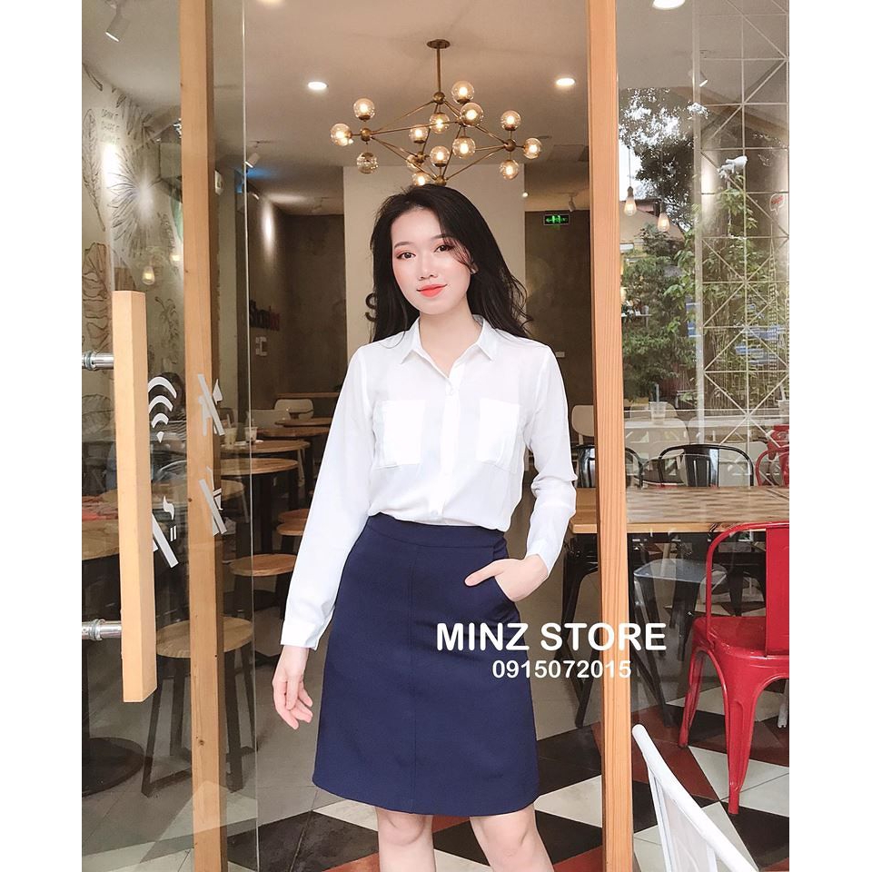 Chân váy A gân giữa | BigBuy360 - bigbuy360.vn