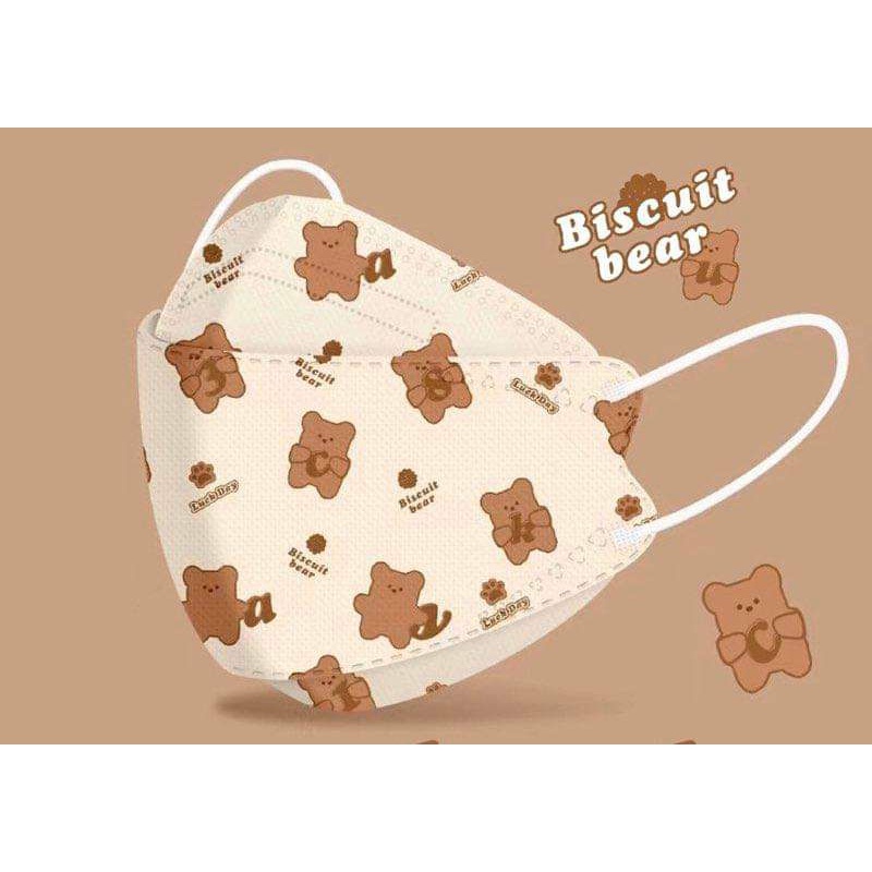 [ Mẫu Mới Về Có Sẵn ] Khẩu Trang KF94 Người Lớn Hoạ Tiết Dễ Thương 1 Túi 10 Chiếc