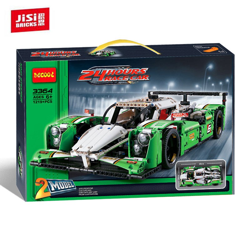 Đồ chơi Lắp ghép Mô hình 24 Hours Race Car Siêu xe Đua 24 Giờ Decool 3364