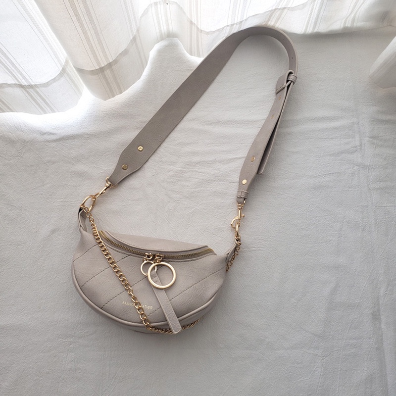 IELGY Túi Đeo Vai Dây Xích Bản Rộng Kiểu retro Thời Trang Cho Nữ