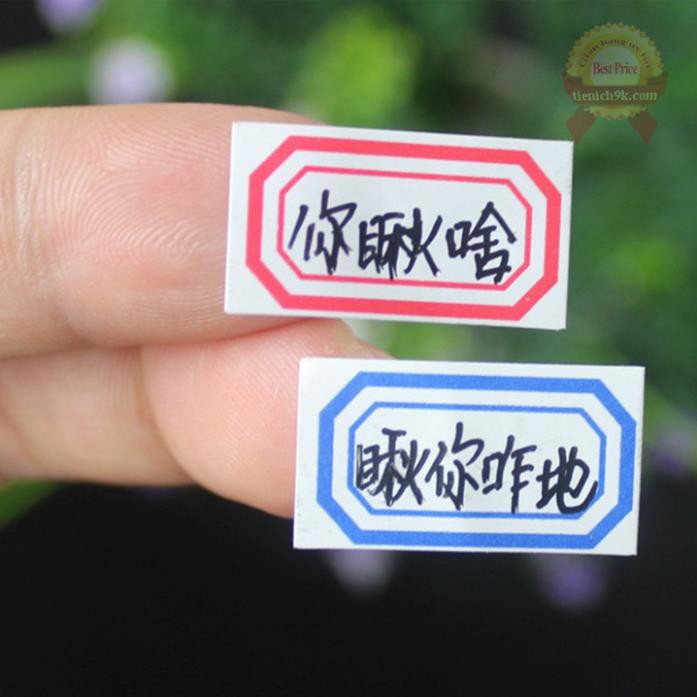 Bộ 70 Tem nhãn dán giá tiền ghi chú Sticker | Thẻ đánh dấu phân loại