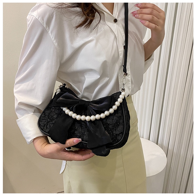 Túi xách thời trang Nữ Tính Đính Nơ quai ngọc TX11