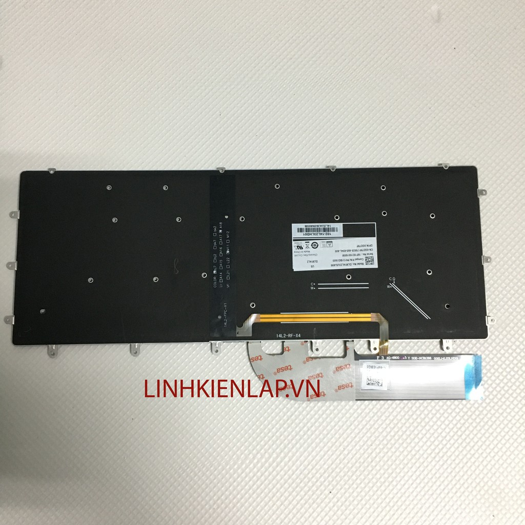 Bàn Phím keyboard laptop dell xps 15 9550 9560 9570 chính hãng