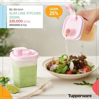 LẺ BÌNH NƯỚC SLIM LINE PITCHER 350ML, 1Lit, 2Lit - Hàng chính hãng Tupperware Việt Nam phân phối