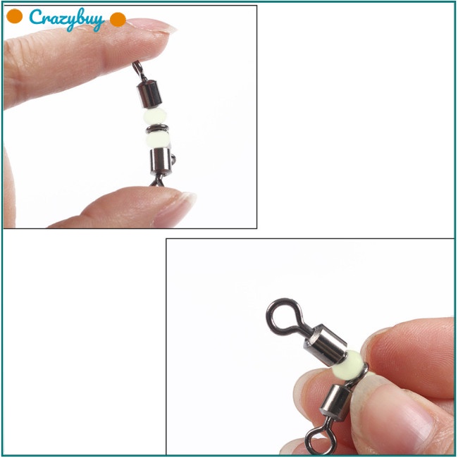 Cr Set 10 Phụ Kiện Câu Cá Hình Chữ T Có Thể Xoay Tiện Dụng