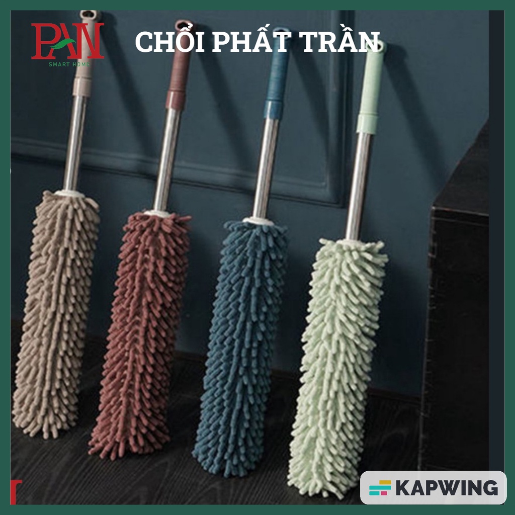 Chối quét bụi thông minh, dụng cụ quét màng nhện, thu gọn và kéo dài tiện lợi, 4 màu lựa chọn