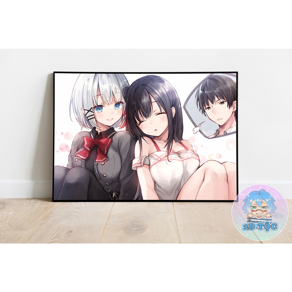TRANH POSTER A3 ANIME THÁM TỬ ĐÃ CHẾT  CHẤT LIỆU GIẤY CAO CẤP - 2D TỘC SHOP