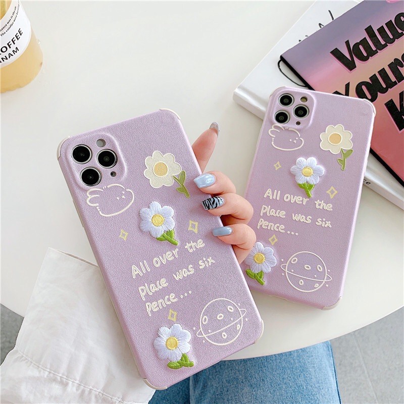 Ốp lưng iphone thêu hoa  N22 | BigBuy360 - bigbuy360.vn