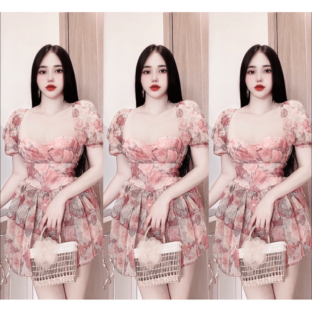 ĐẦM VOAN HỞ LƯNG KIỂU DÁNG SIÊU SEXY UP