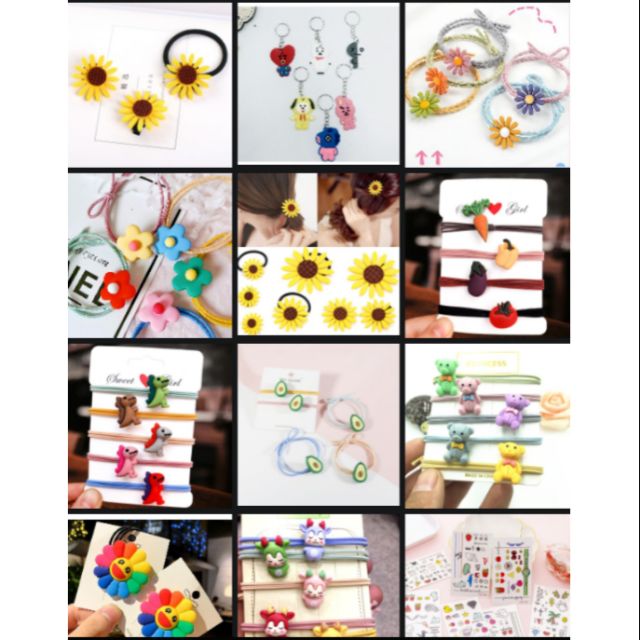 Cột tóc các loại