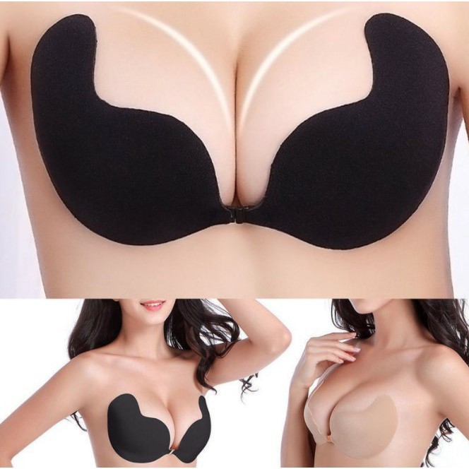 áo dán ngực cánh tiên cài trước tạo khe