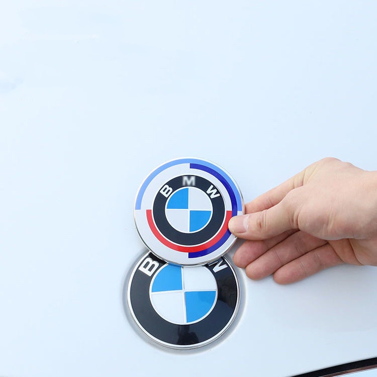 Logo Xe Hơi BMW Kỷ Niệm 50th/5 series/3 series/6 series/GT/X5/X3/X1/M5/M3 Chất Lượng Cao