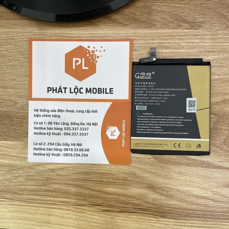 Pin Xiaomi Mi 8 Pro Mã BM3F Pin Công Ty Lehehe Chất Lượng Cao