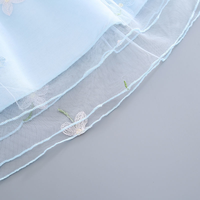 Đầm Công Chúa Phối Lưới Mỏng Thời Trang Phong Cách Phương Tây Kiểu Mới Cho Bé Gái