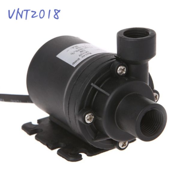 Bơm nước 12V-19W chân ren trong 1/4 (M13 - 800 lít/h)