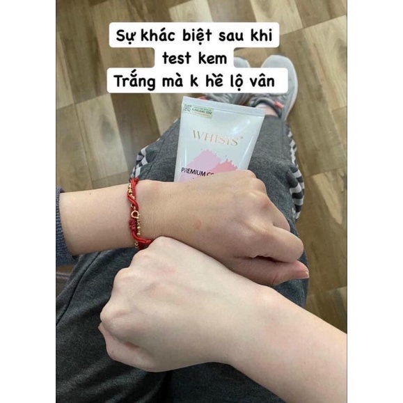 Kem Dưỡng Thể Trắng Da WHISIS Chống Nắng  Premium Collagen Whitening Body Lotion
