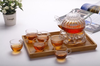 Bộ ấm trà thuỷ tinh 600ml